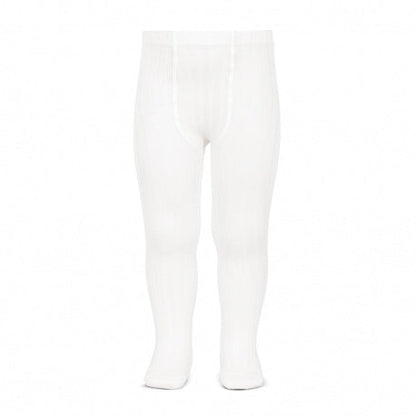 Leotardos básicos canalé BLANCO 200