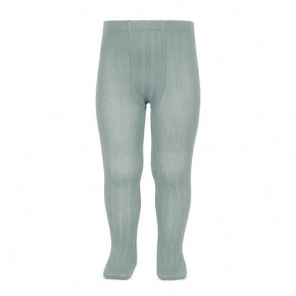 Leotardos básicos canalé VERDESECO 756